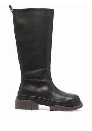 Ash Supremium leather boots - Black