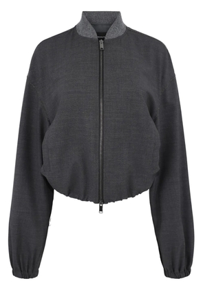 Fabiana Filippi zip-up bomber jacket - Grey