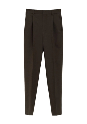 Jacquemus pleated-pocket trousers - Brown