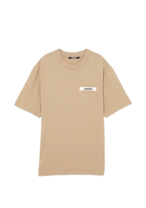 Jacquemus The Gros Grain T-shirt - Neutrals