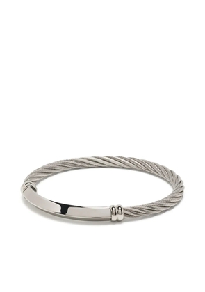 Charriol Better Half logo-engraved bracelet - Silver
