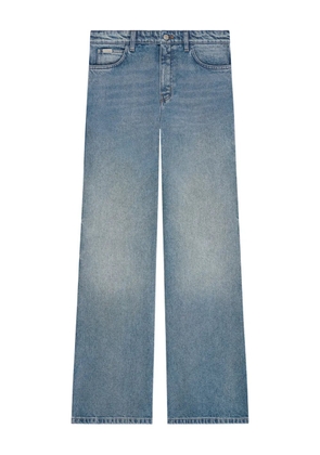 Courrèges Hammer pocket baggy trousers - Blue