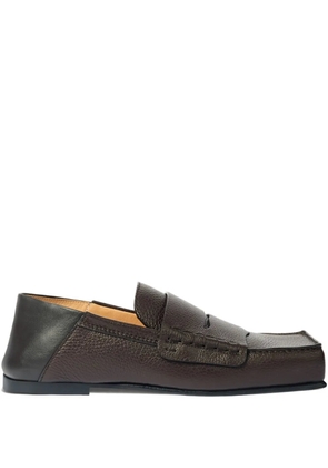 Jacquemus square-toe loafers - Brown