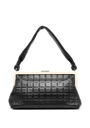 CHANEL Pre-Owned 2001 Choco Bar shoulder bag - Black