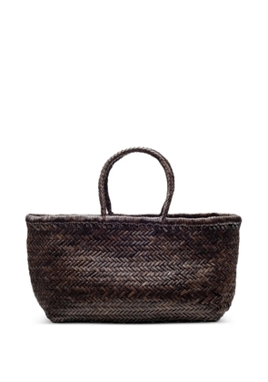 DRAGON DIFFUSION small Triple Jump tote bag - Brown