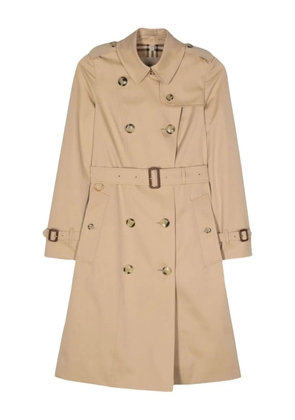 Burberry double-breasted trench coat - Neutrals