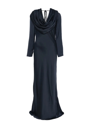 ROTATE BIRGER CHRISTENSEN cowl-neck maxi dress - Blue