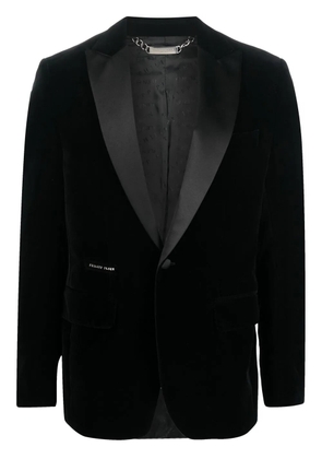 Philipp Plein skull-detail dinner jacket - Black