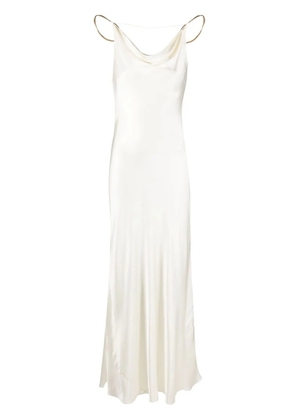 Cult Gaia Azaelia ring-hardware dress - White