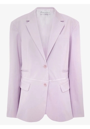 JW Anderson Deconstructed blazer jacket - Pink