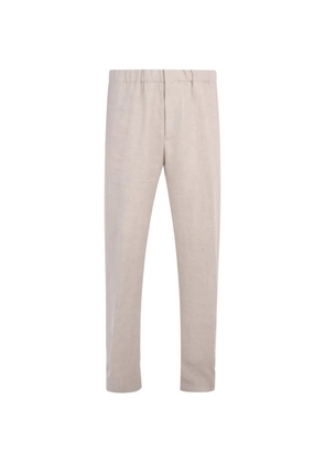 Lardini elasticated trousers - Neutrals