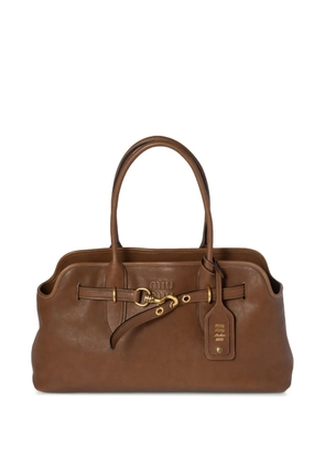 Miu Miu Aventure shoulder bag - Brown