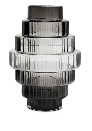 POLSPOTTEN large Steps vase - Grey