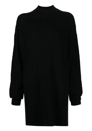 RTA tropical Cassia oversized dress - Black