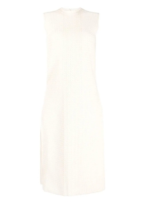 Jil Sander side-slit knit top - Neutrals