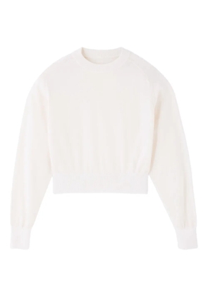 Jacquemus The Embroidered cropped sweater - Neutrals