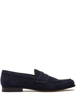 Church's Pembrey penny suede loafers - Blue