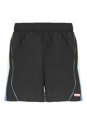 Casablanca mesh-panel shorts - Black