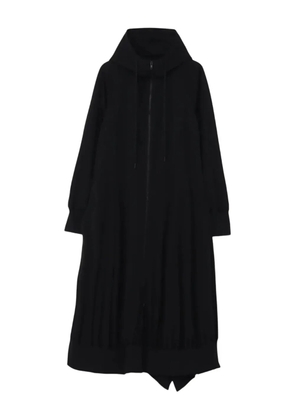 Yohji Yamamoto zip-fastening midi dress - Black