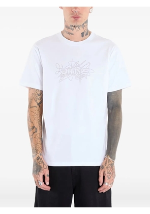 dime Glyph cotton T-Shirt - White