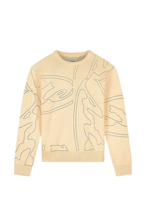 Arte Antwerp crew neck long-sleeve sweater - Neutrals