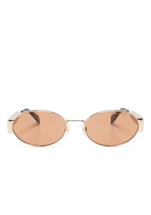 Marc Jacobs Eyewear oval-frame sunglasses - Gold