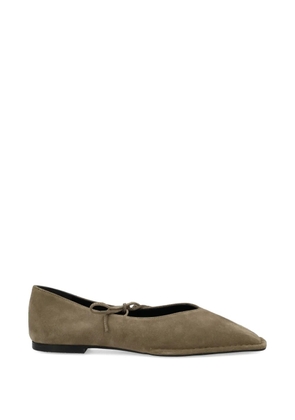 ALOHAS Sway tie-detail ballet flats - Neutrals