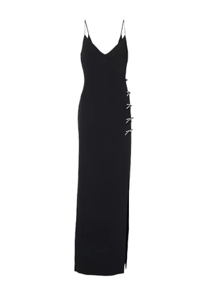 Elie Saab bow-embellished gown - Black