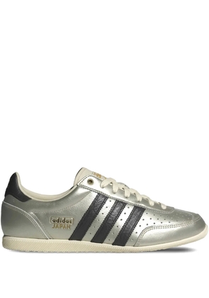adidas Japan three-stripe leather sneakers - Silver