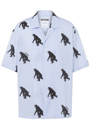Moschino graphic-print shirt - Blue