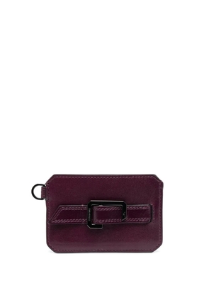 Zadig&Voltaire Le Cecilia leather card holder - Purple