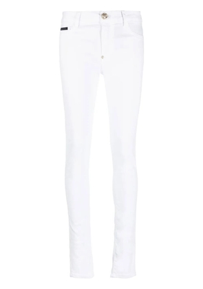 Philipp Plein slim fit jeggings - White