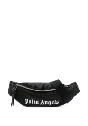 Palm Angels logo-print belt bag - Black
