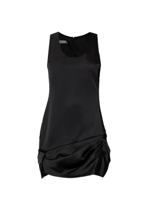 IRO Tyliana gathered mini dress - Black