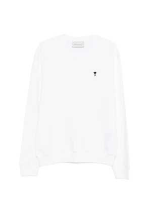 AMI Paris Ami de Coeur cotton sweatshirt - White