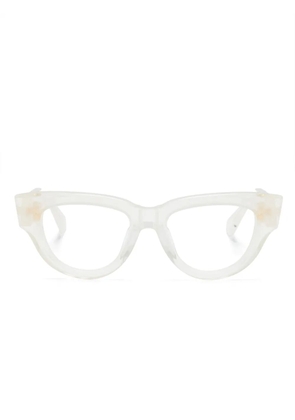 VALENTINO GARAVANI EYEWEAR V ESSENTIAL III cat-eye glasses - White