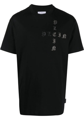 Philipp Plein Gothic Plein short-sleeve T-shirtrr - Black