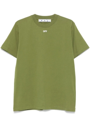 Off-White Arrows-print T-shirt - Green