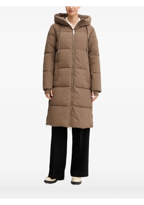 Mos Mosh MMOllie Terma hooded quilted coat - Brown