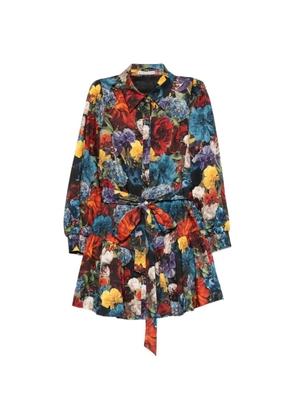 alice + olivia Lily mini shirt dress - Black