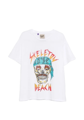GALLERY DEPT. skeleton-graphic T-shirt - White