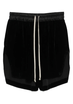 Rick Owens drawstring straight-hem shorts - Black