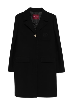 Gucci wool coat - Black