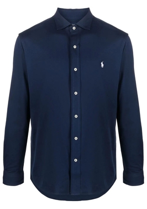 Polo Ralph Lauren embroidered polo-pony shirt - Blue