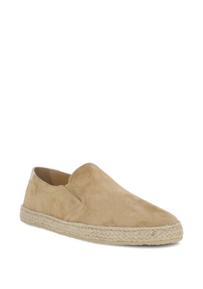 Brunello Cucinelli suede espadrilles - Neutrals