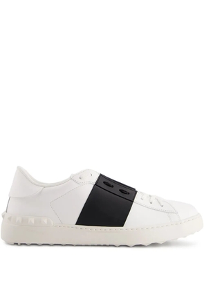 Valentino Garavani Open leather sneakers - White