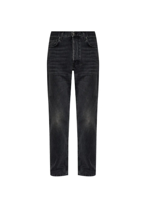 Haikure five-pocket buttoned jeans - Black