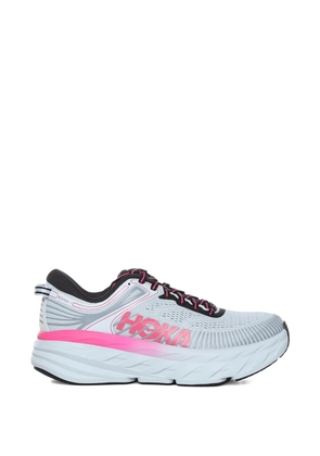 HOKA striped sneakers - Grey