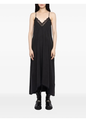Zadig&Voltaire Renzo satin-fabric dress - Black