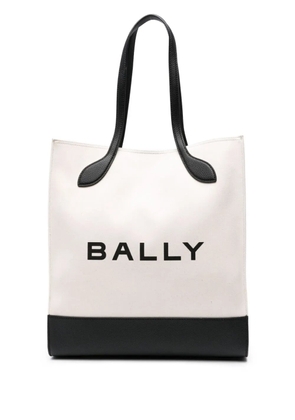 Bally logo print tote bag - Neutrals